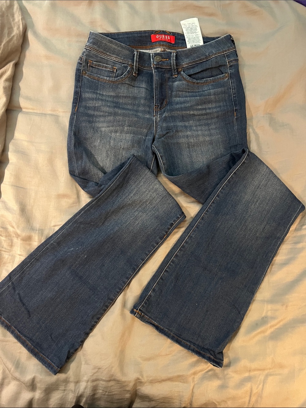 Guess Dark Blue Flare Jeans